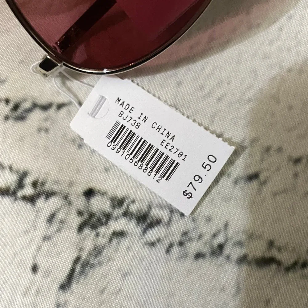J. Crew Round wire-frame sunglasses